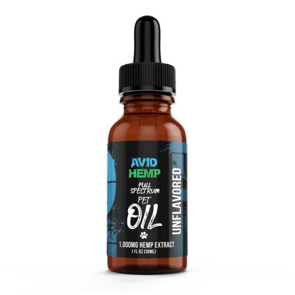 CBDPetOil Unflavored 1000mg AvidHemp 2 600x600 1
