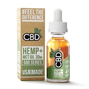 CBDfx - CBD Tincture Oil 500mg (Hemp + MCT Oil) - 30 ml