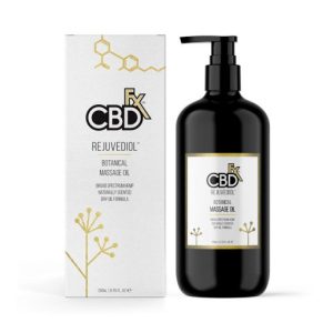 CBDfx - CBD Massage Oil â€“ Rejuvediolâ„¢ Natural Scent - 200 ml