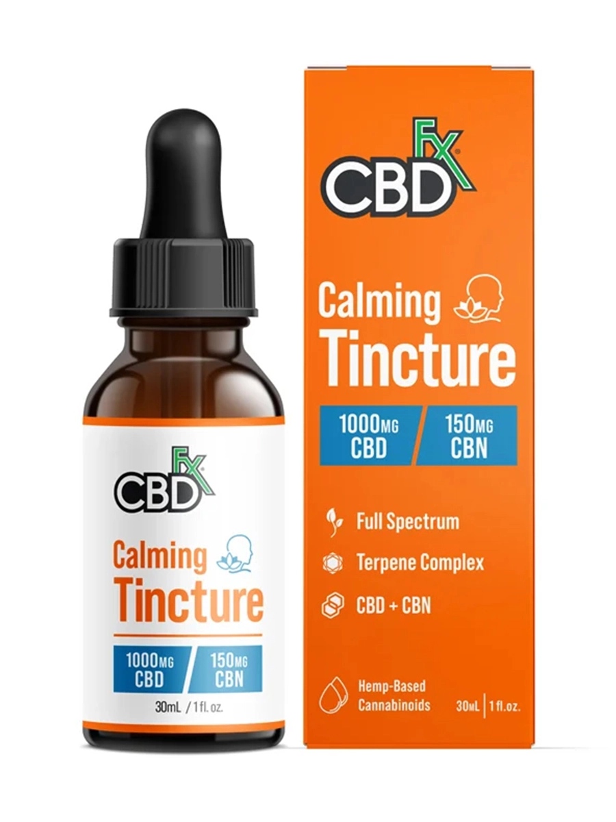 CBDfx Calming Tincture CBDCBN 1000mg 30ml