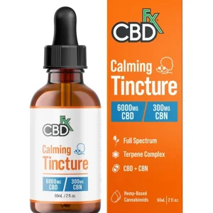 CBDfx Calming Tincture CBD+CBN 6000mg 60ml