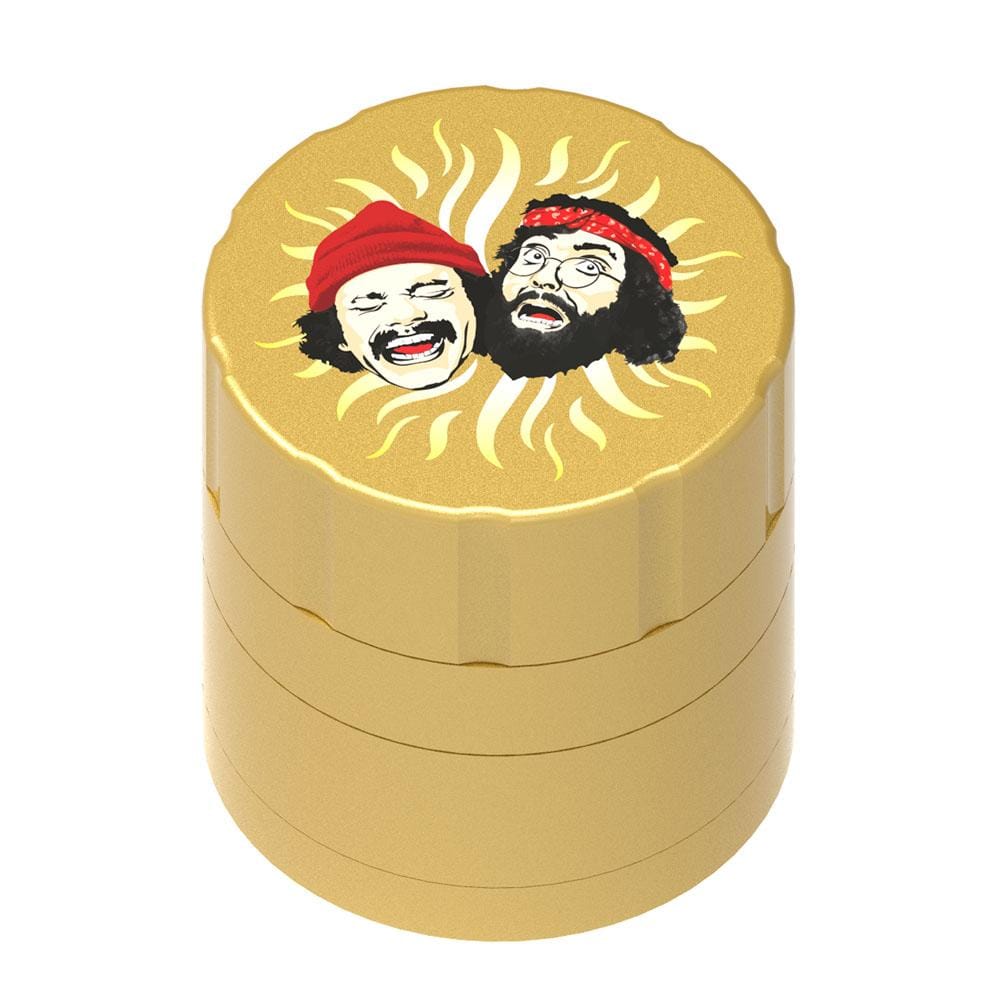 Up In Smoke 40th Anniversary 53mm 4-Piece Grinder - Gold
