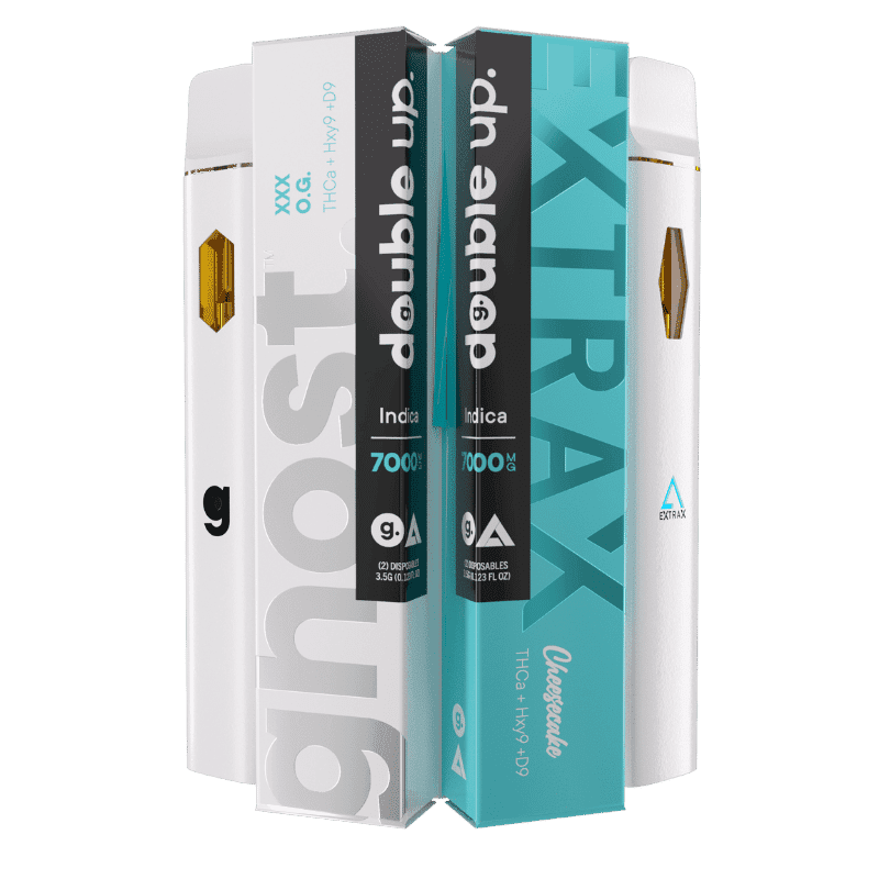 Cheesecake xxx og Ghost Extrax Disposables 3500mg 7000mg delta