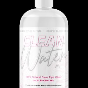 Pink Formula Clean Water Bong Water