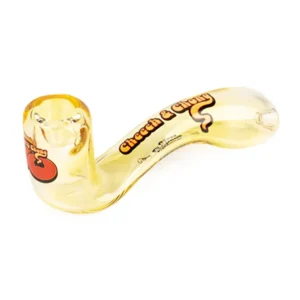 Color Changing Cheech & Chong 5″ 50th Commemorative Sherlock Hand Pipe in a Collectible Tin