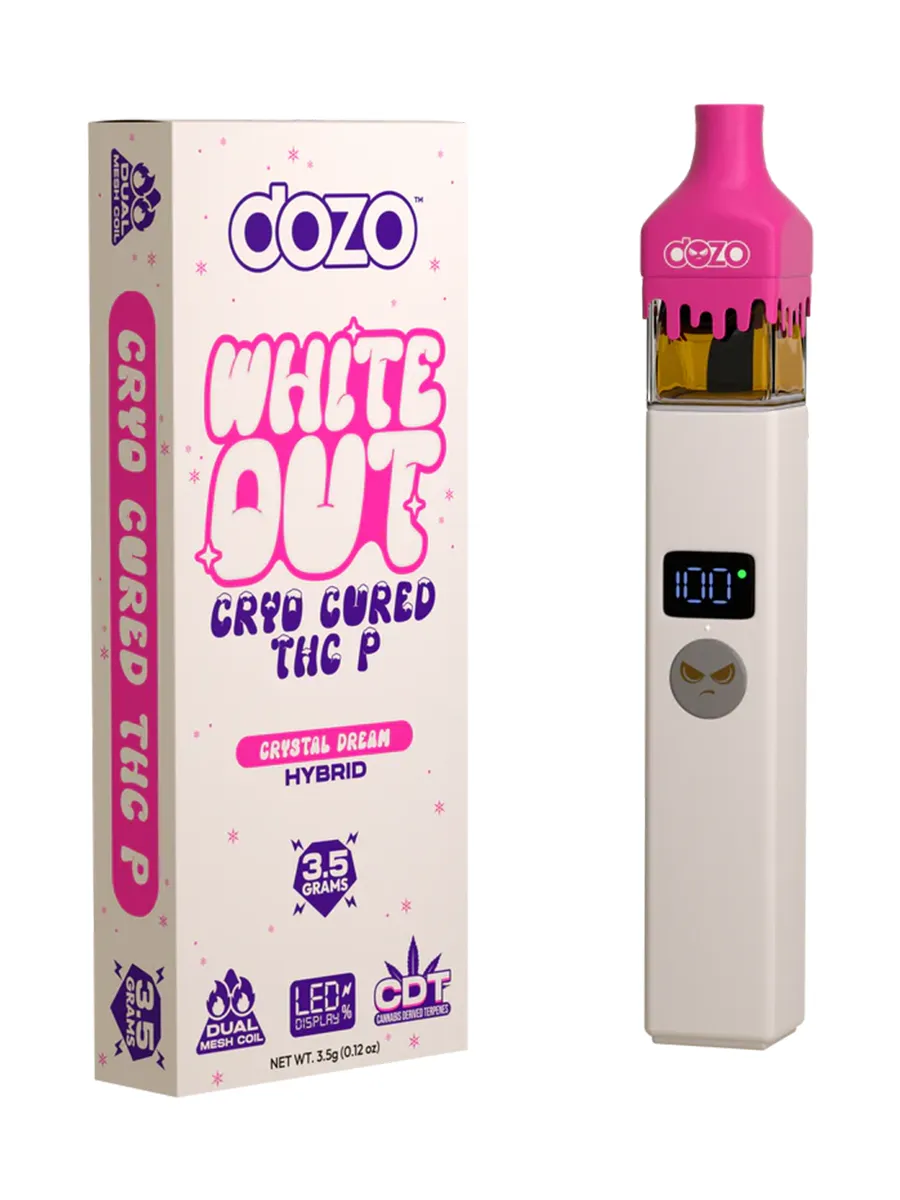 Crystal Dream Dozo White Out THCP Disposable 3