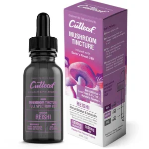 Reishi Passion Fruit Cutleaf CBD Tinctures
