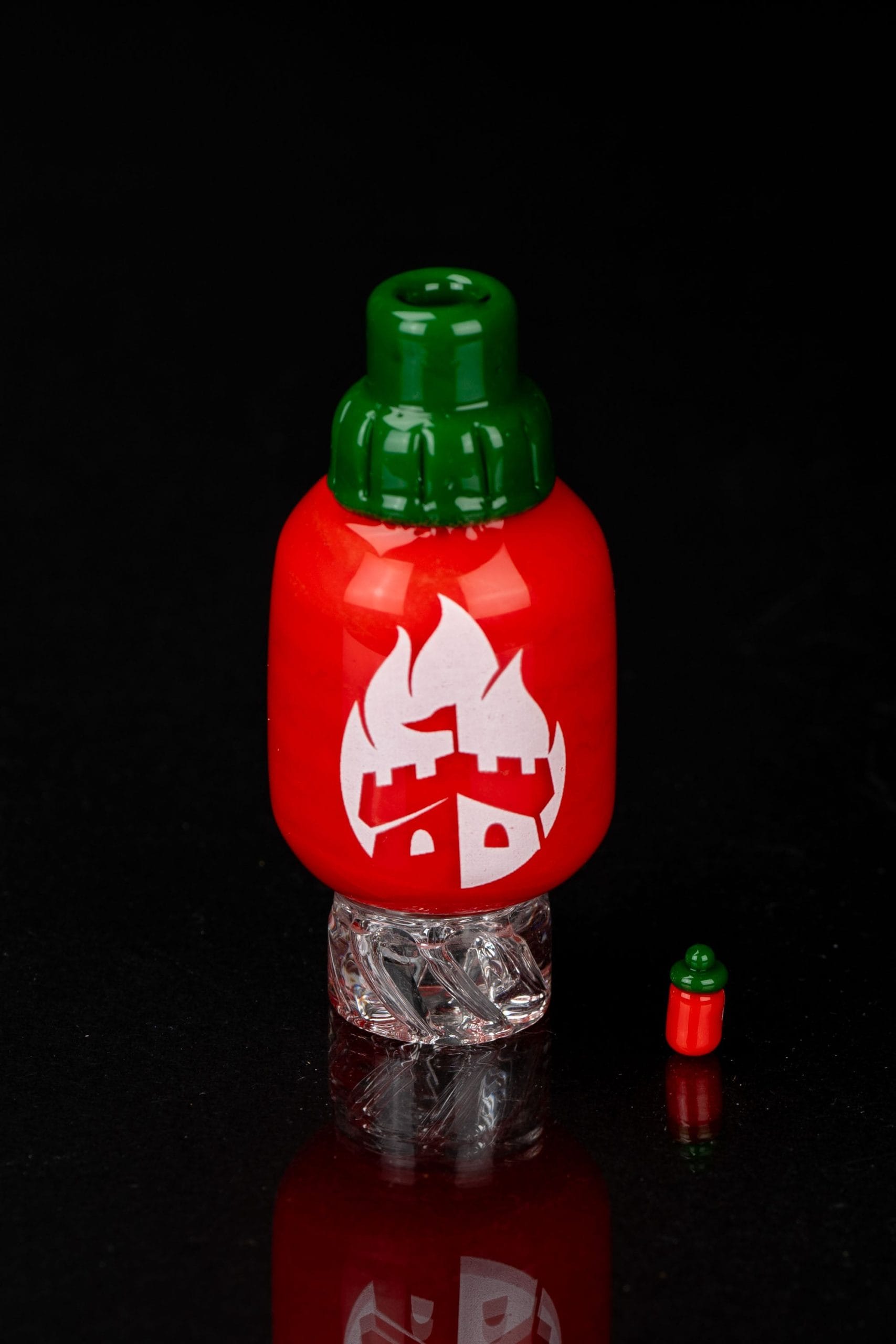Empire Glassworks Sriracha Spinner Carb Cap