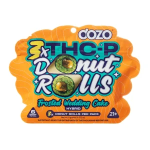 Frosted Wedding Cake DOZO THCP Donut Pre-Rolls 3 x 2G