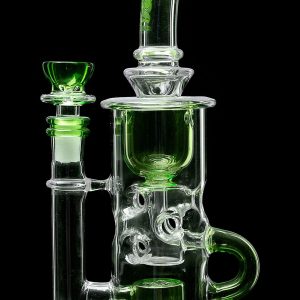 Calibear Cascade Flower Of Life Klein Recycler Dab Rig