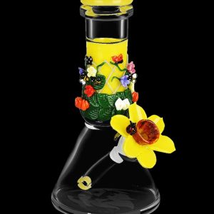 Empire Glassworks Flowers Baby Beaker Water Pipe