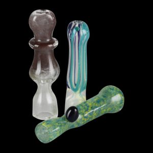 Glass One Hitter Pipes - 30 Pack