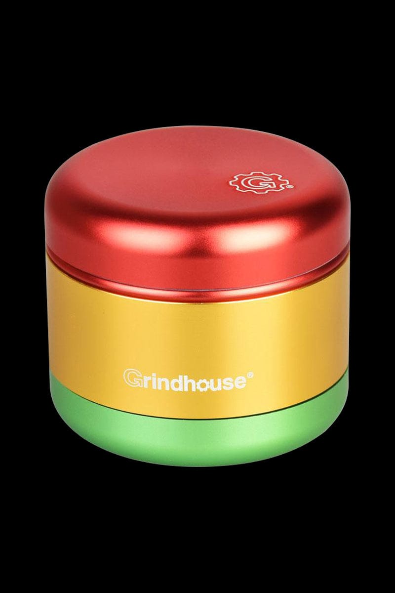 Grindhouse Matte Grinder 4pc 2.25 Rasta 1 557cd326 1b58 4cc7 9dcc 874cfe0c0841