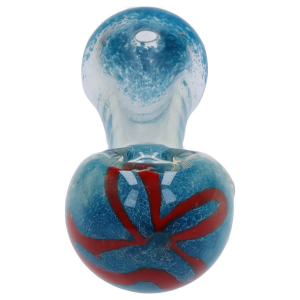 DHC 3-inch Glass Multi-Color Dots Hand Pipe - Black