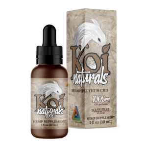 Koi CBD Hemp Extract CBD Oil Tincture / Natural Flavor (30 mL) 1000mg