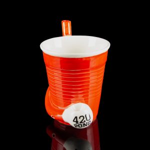 Roast & Toast Beer Pong Mug Pipe