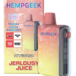 Jealousy Juice Hempgeek THCA+Liquid Diamonds Disposable 8000MG