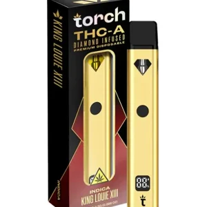 King Louise XIII Torch THCA Diamond Infused Premium Disposable 2.5G