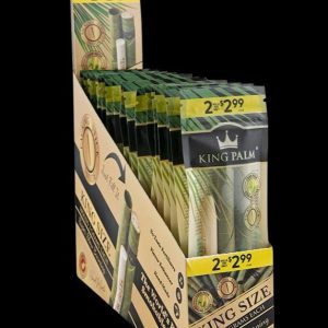 King Palm Kingsize Pre-Roll Wraps - 40 Total Rolls Bulk