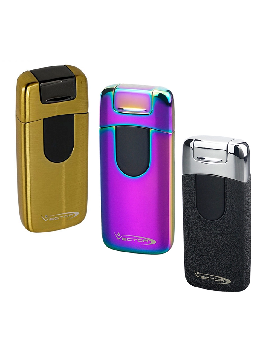 Vector Electron Double Flame Torch Lighter