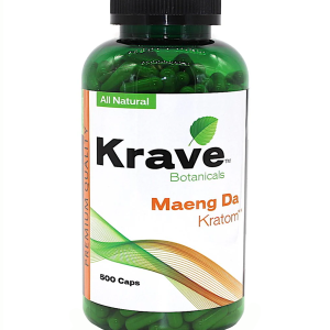 Krave Botanicals Maeng Da Kratom Capsules 500ct