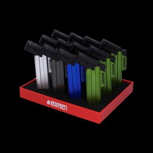 Newport Zero Side Torch Lighters Assorted Long - 12 pk