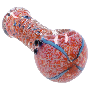 DHC Twisty Wrap Spoon Pipe - 5in. - Orange