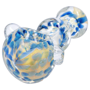 DHC Fume Wrap Spoon Pipe - 4.5 in. - Blue