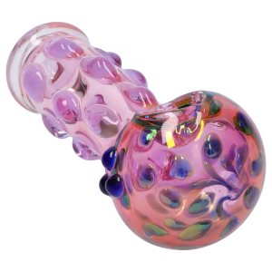 DHC Multi-Marble Spoon Pipe - 4.5 in. - Pink