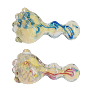 DHC Multi-Marble Spoon Pipe - 4.5 in.