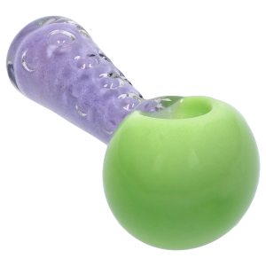 DHC Fancy Stem Spoon Pipe - 4.5 in. - Green