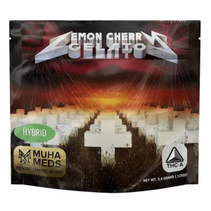 Lemon Cherry Gelato Muha Meds Premium THCA Flower Bag 3.5G
