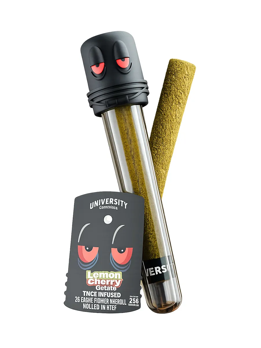 Lemon Cherry University THCA Infused Exotic Flower Pre Roll