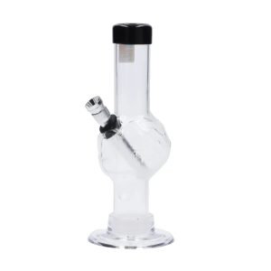JM Plastics Mini Alien Base Acrylic Bong - 6 in. - Clear