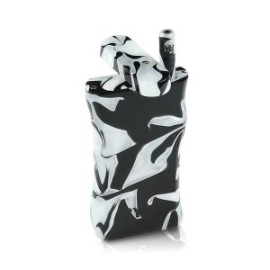 Ryot Acrylic Magnetic Dugout With Matching One Hitter - Large / Black & White