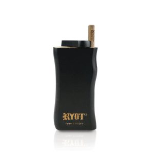 Ryot Wooden Magnetic Dugout With Matching One Hitter - Black / Large