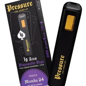Mamba 24 Pressure LA Aces THCA+THCP Disposable 1G