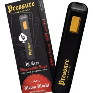 Melon Mochi Pressure LA Aces THCA+THCP Disposable 1G