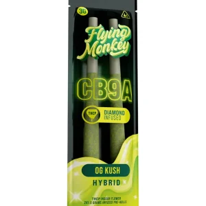 OG Kush Flying Monkey CB9A THCP Indoor Flower 2ct