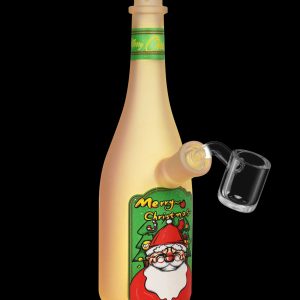 Christmas Spirits Bottle Dab Rig