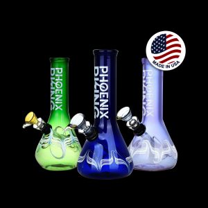 Phoenix Rising Beaker Base Water Pipe