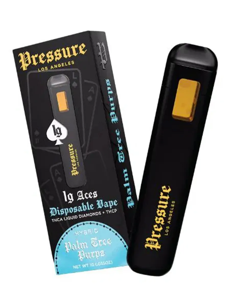 Palm Tree Purps Pressure LA Aces THCATHCP Disposable 1G