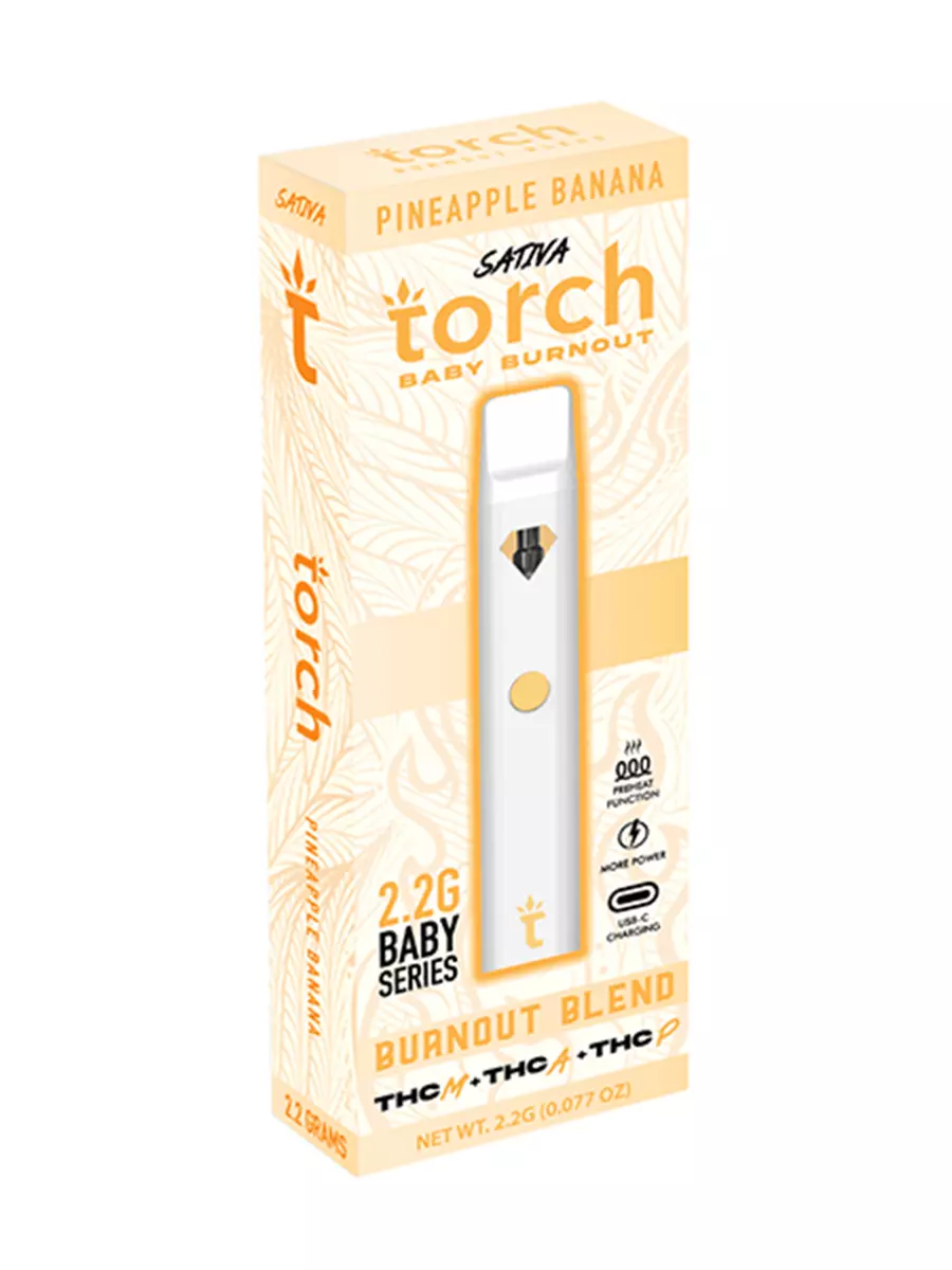Pineapple Banana Torch Baby Burnout Blend Disposable 2