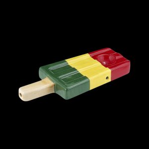 Roast & Toast Rasta Ice Pop Ceramic Pipe