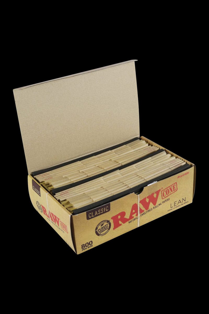 Raw Classic Bulk Lean Cones 4.3 800pc Box media 2 9f87664a 4e1d 4f93 b22f 2d6f8bcc0599