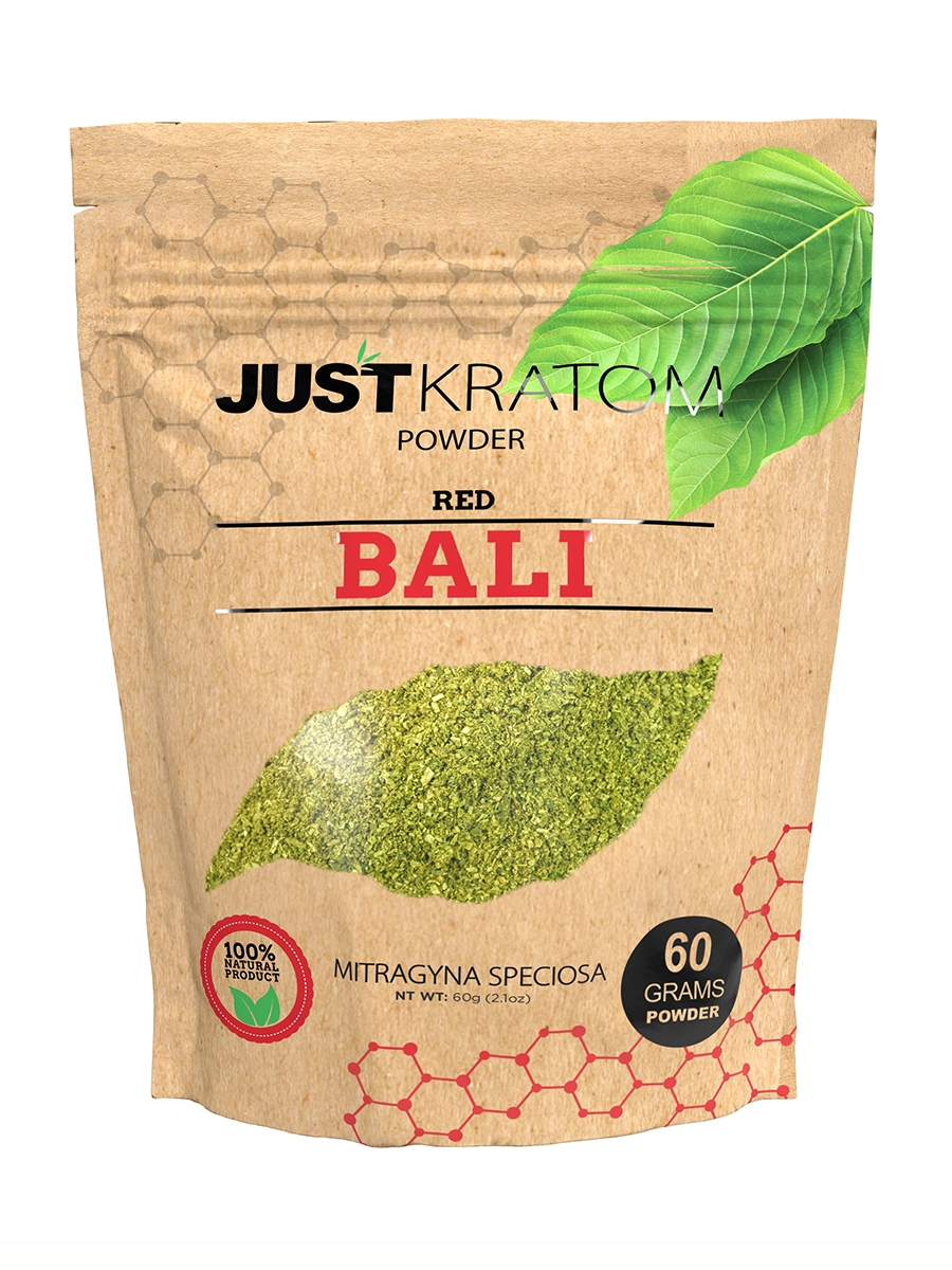 Red Bali Just Kratom Mitragyna Speciosa Powder 60g