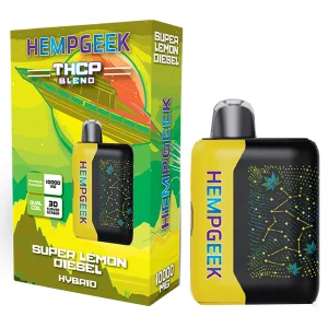 Super Lemon Diesel Hempgeek THCP Blend Disposable 10000MG