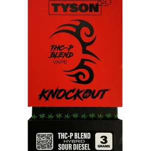 Sour Diesel Tyson 2.0 Knockout THCP Blend Disposable 3G