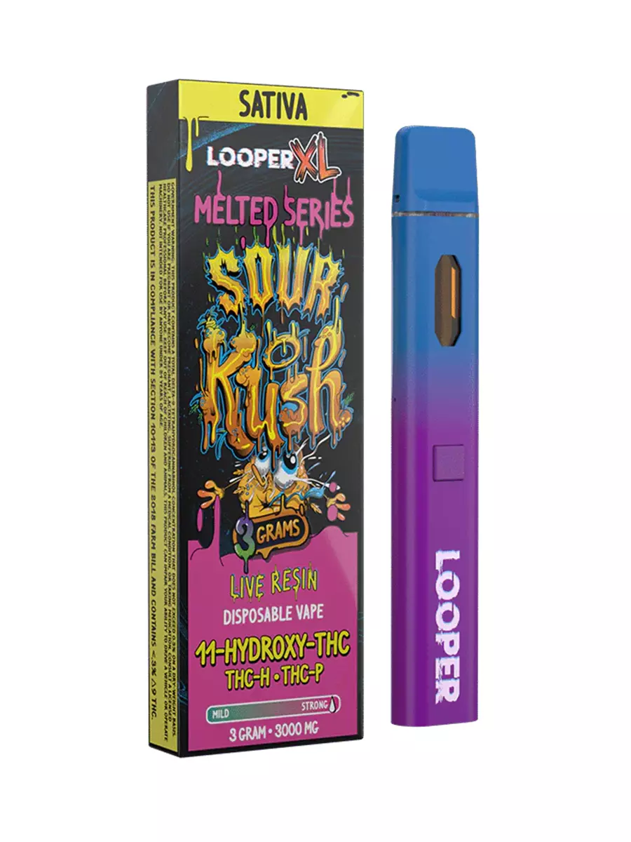 Sour Kush Looper XL Lifted Series 11 Hydroxy THCTHC HTHC P Vape 3G