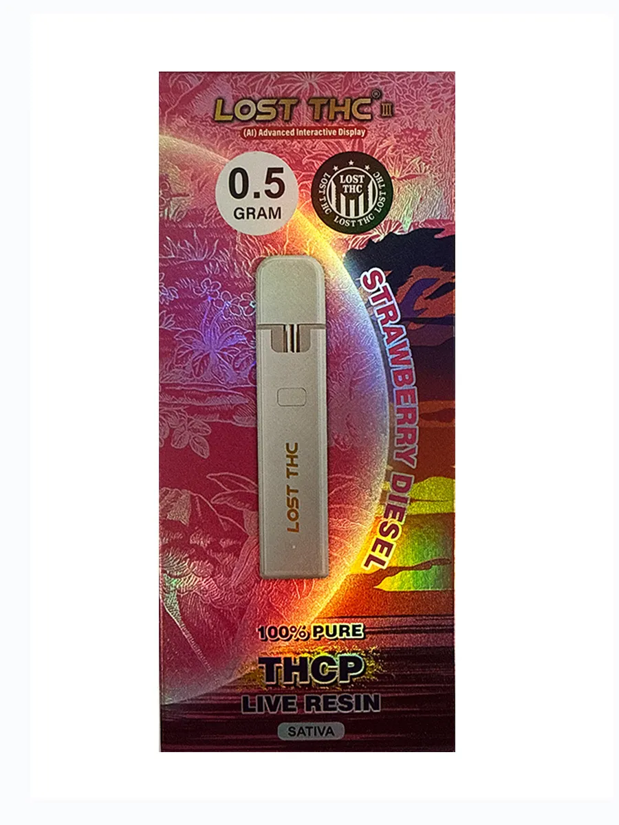 Strawberry Diesel Lost THC THCP Live Resin Disposable 0